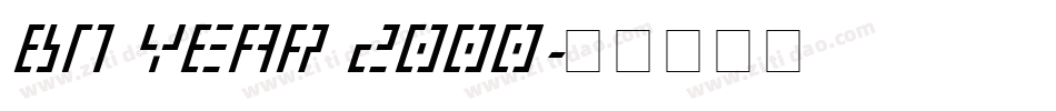 BN Year 2000字体转换